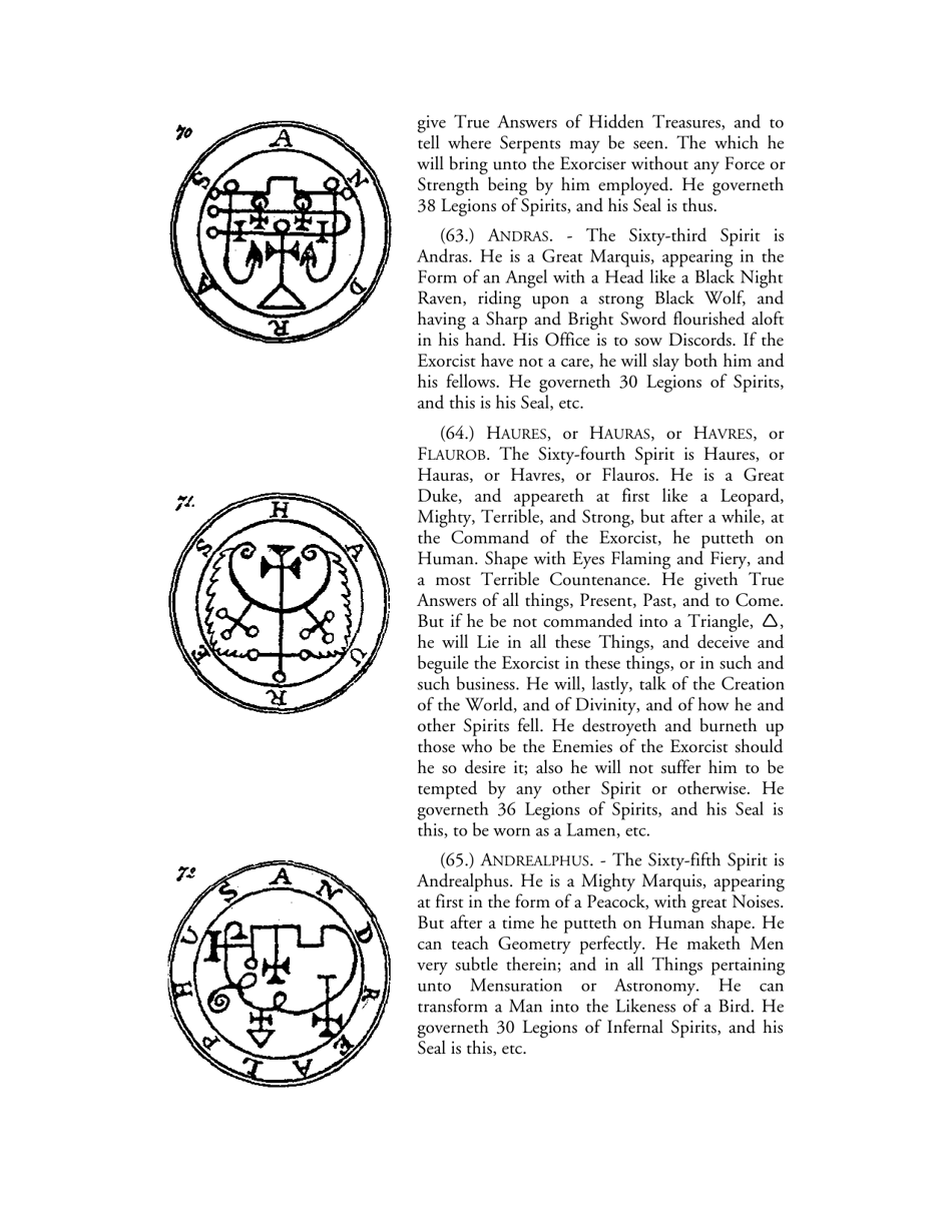 The Lesser Key of Solomon - Goetia - S.l. Mathers, Aleister Crowley ...