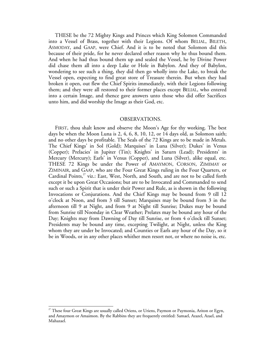 The Lesser Key of Solomon - Goetia - S.l. Mathers, Aleister Crowley, Page 35