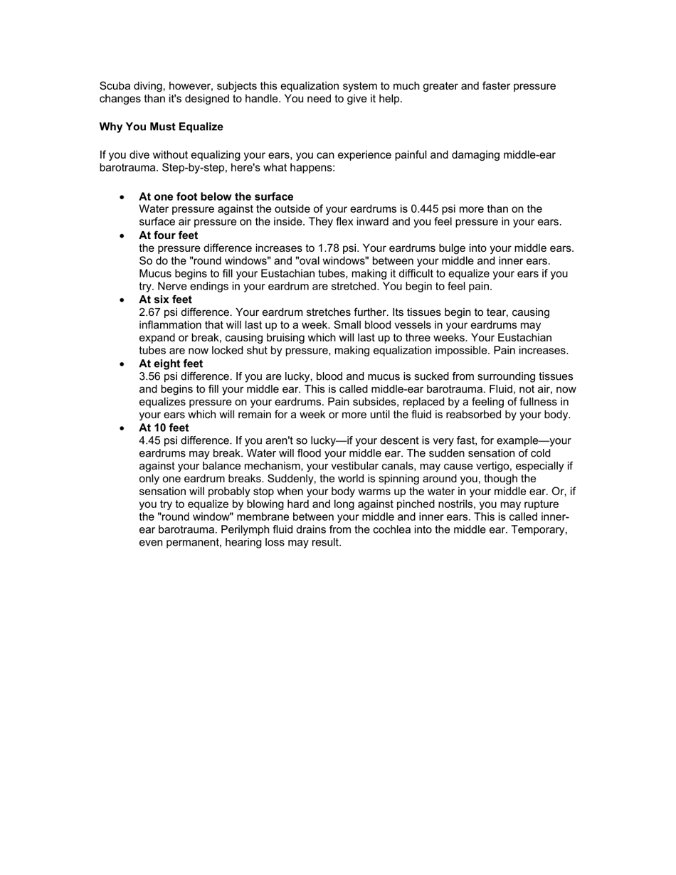 The Divers Complete Guide to the Ear - John Francis, Trevor Johnston, Page 2