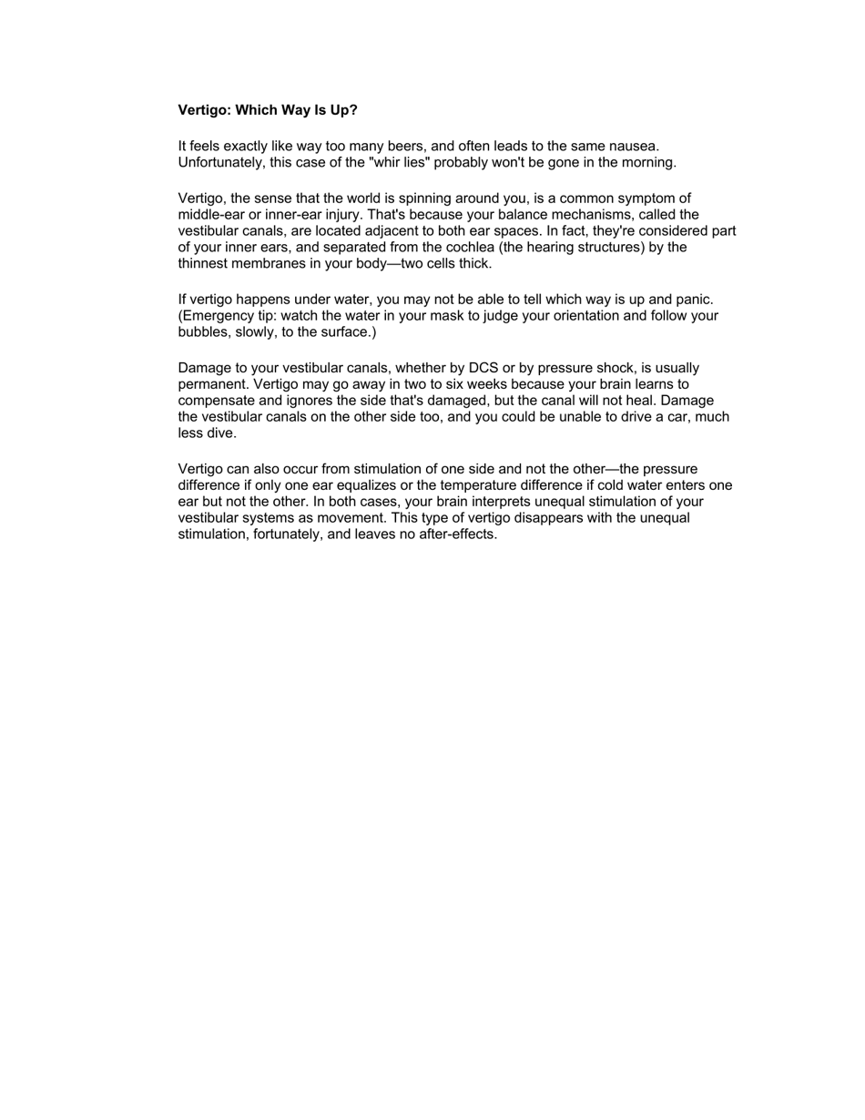 The Divers Complete Guide to the Ear - John Francis, Trevor Johnston, Page 7