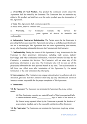 Independent Contractor Agreement Template - Alabama, Page 2