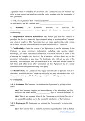 Independent Contractor Agreement Template - Connecticut, Page 2