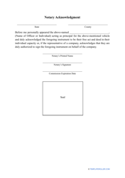 Motor Vehicle Power of Attorney Form - Georgia (United States), Page 2