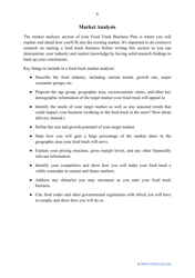 &quot;Food Truck Business Plan Template&quot;, Page 4