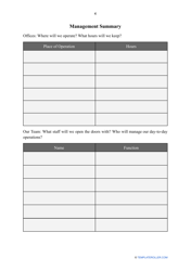 &quot;Real Estate Business Plan Template&quot;, Page 4