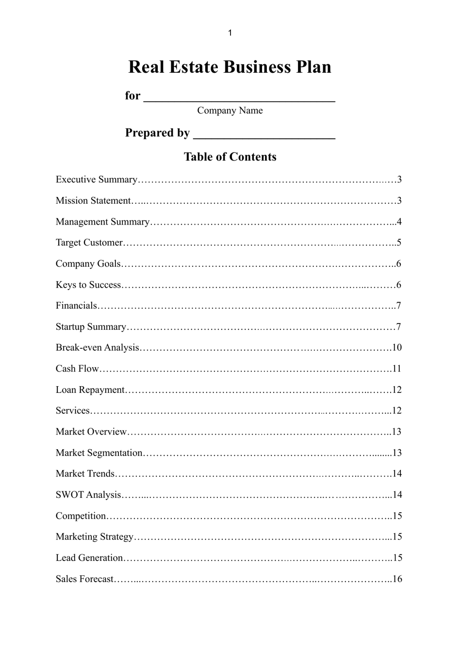 Real Estate Business Plan Template Fill Out Sign Online And Download real-estate-business-plan-template-free-pdf-ppt-download-slidebean