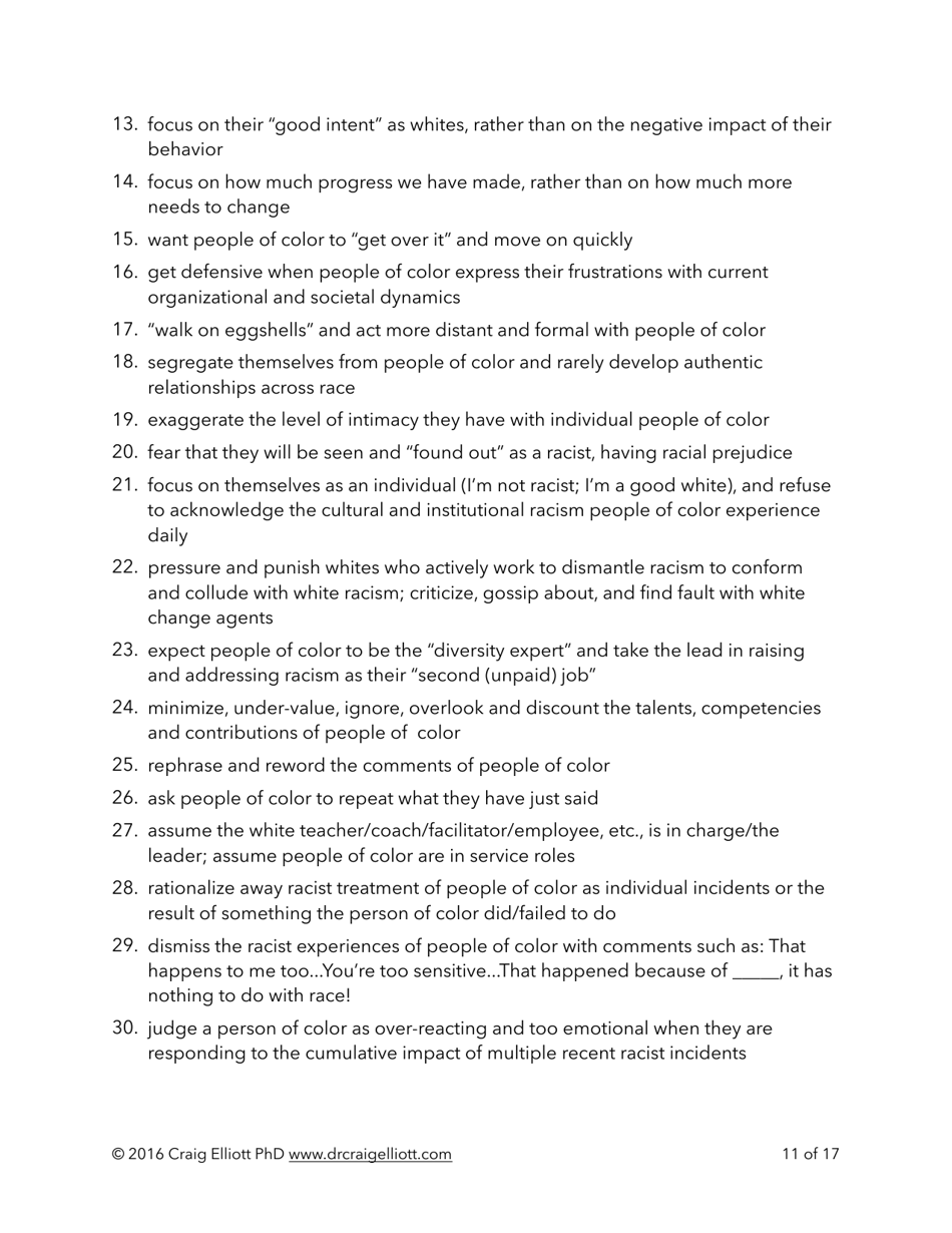 Tips for Creating Effective White Caucus Groups - Craig Elliott, Page 11