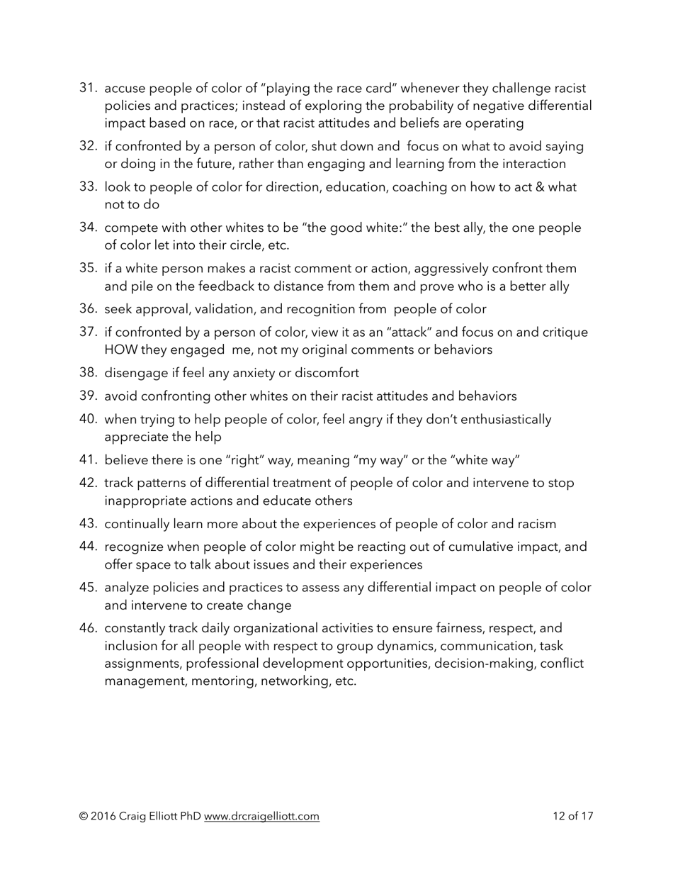 Tips for Creating Effective White Caucus Groups - Craig Elliott, Page 12