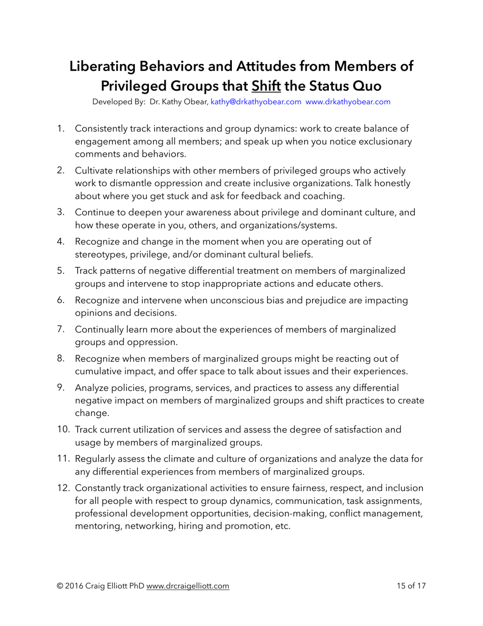 Tips for Creating Effective White Caucus Groups - Craig Elliott, Page 15