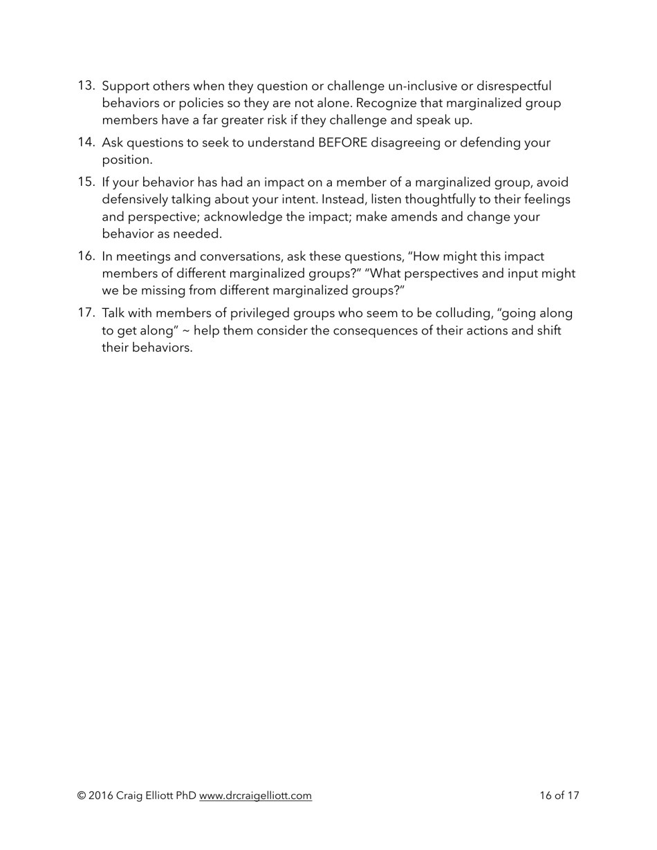 Tips for Creating Effective White Caucus Groups - Craig Elliott, Page 16