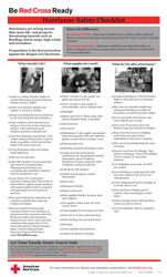 Document preview: Hurricane Safety Checklist - American National Red Cross