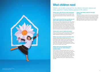 Behind Closed Doors: the Impact of Domestic Violence on Children - Unicef, Page 5