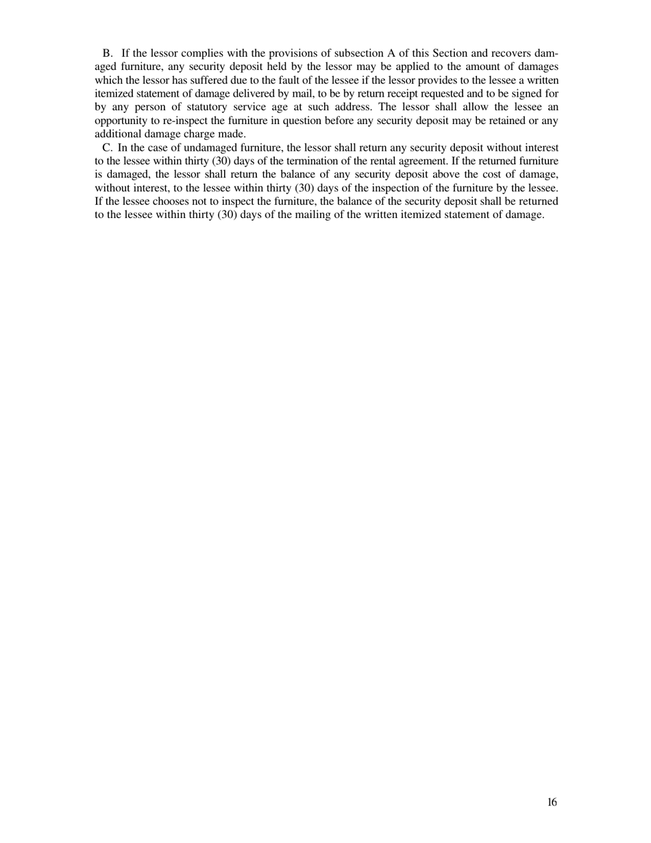Non-residential / Residential Landlord and Tenant Acts - Oklahoma, Page 16