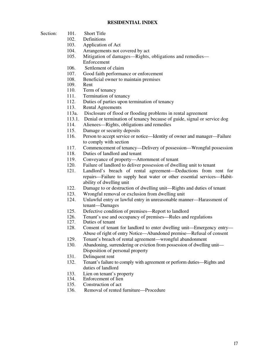 Non-residential / Residential Landlord and Tenant Acts - Oklahoma, Page 17