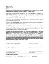 Form MDHS-CSE-687 Authorization Agreement for Direct Deposit - Mississippi, Page 2