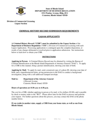 Application for Agent License - Rhode Island, Page 3