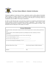 Application for Sales License - Rhode Island, Page 2