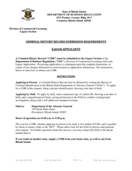 Application for Sales License - Rhode Island, Page 3
