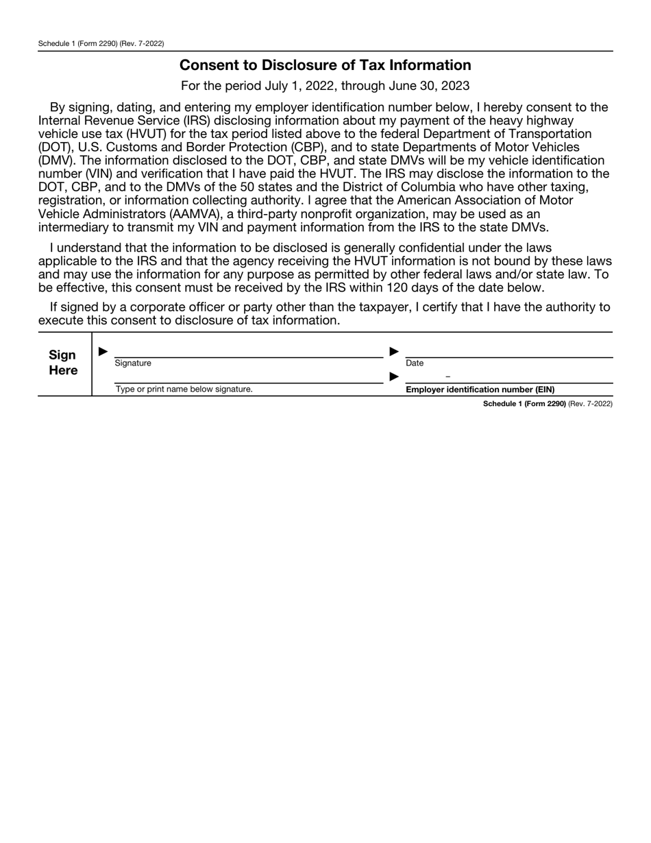 IRS Form 2290 Heavy Highway Vehicle Use Tax Return, Page 9