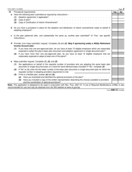 IRS Form 4461-C Application for Approval of Standardized or Nonstandardized 403(B) Pre-approved Plans, Page 2