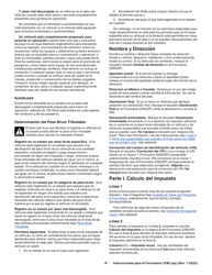 Instrucciones para IRS Formulario 2290 (SP) Declaracion Del Impuesto Sobre El Uso De Vehiculos Pesados En Las Carreteras (Spanish), Page 8