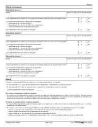IRS Formulario 15111 Hoja De Trabajo Del Credito Por Ingreso Del Trabajo (Cp 09) (Spanish), Page 2