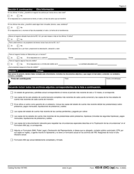 IRS Formulario 433-B (OIC) Informacion De Cobro Para Los Negocios (Spanish), Page 6