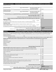 IRS Formulario 433-A (OIC) Informacion De Cobro Para Los Asalariados Y Trabajadores Por Cuenta Propia (Spanish), Page 5