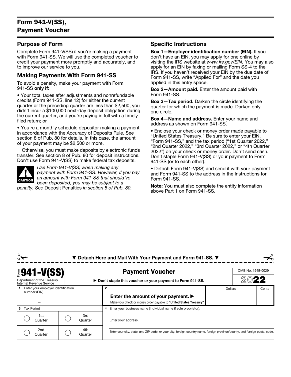 IRS Form 941-SS Employers Quarterly Federal Tax Return, Page 5