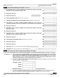 IRS Form 941 Employer&#039;s Quarterly Federal Tax Return, Page 2