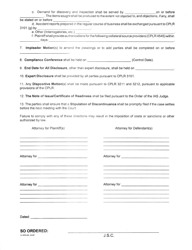 Form 31-0131 Preliminary Conference Stipulation and Order - County of Suffolk, New York, Page 2