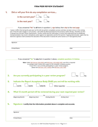 Application for Minnesota Rap Firm Firm or Rap Sole Proprietor Permit - Minnesota, Page 4