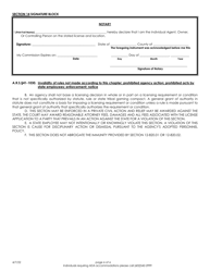 Application for Liquor License - Arizona, Page 6