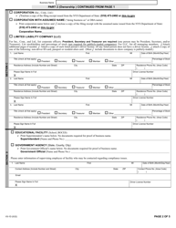 Form VS-1D Original Facility Application - New York, Page 2