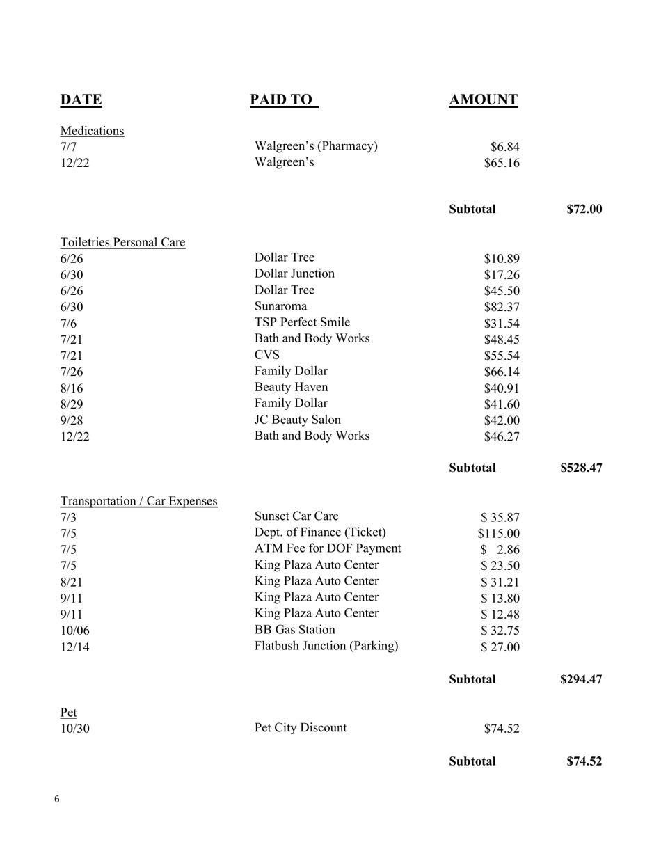 Sample Annual Report - New York, Page 6