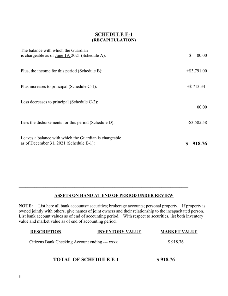 Sample Annual Report - New York, Page 8