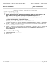 Form LIC9128 Foster Family Agency Program Statement - California, Page 13