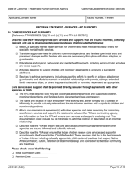 Form LIC9128 Foster Family Agency Program Statement - California, Page 16