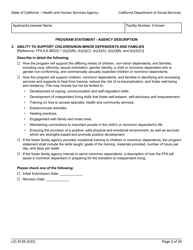Form LIC9128 Foster Family Agency Program Statement - California, Page 9