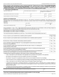 Form CF285A Application for CalFresh Benefits - California, Page 9