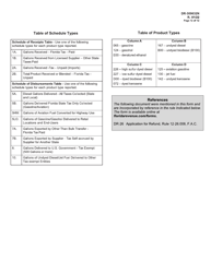 Instructions for Form DR-309632 Wholesaler/Importer Fuel Tax Return - Florida, Page 12
