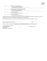 Form DR-336000 The New Worlds Reading Initiative Application for Tax Credit Allocation for Contributions to the Administrator - Florida, Page 2