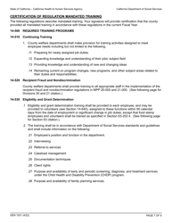 Form GEN1031 Annual County Training Plan - California, Page 7