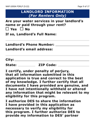 Form WAP-1000A-LP Lihwap Application (Large Print) - Arizona, Page 9