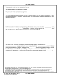 DD Form 491 Summarized Record of Trial, Page 16