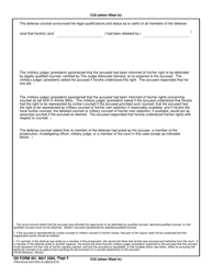 DD Form 491 Summarized Record of Trial, Page 7