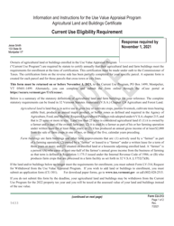 Document preview: VT Form CU-313 Agricultural Land and Buildings Certification - Use Value Appraisal Program - Sample - Vermont