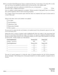 VT Form RA-309 Detailed Reappraisal Compliance Report - Vermont, Page 4