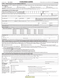 Form MV-232FC Address Change - New York (French Creole), Page 2