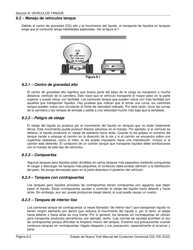 Formulario CDL10S Seccion 8 Prueba De Endoso De Vehiculos Cisterna - New York (Spanish), Page 2